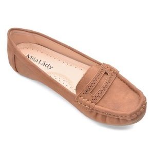 [SOLD] Angie Camel Loafers